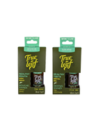 Two pet dental health products: Trueleaf healthy mouth oral spray carton, next to healthy teeth dental gel carton