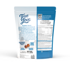 Back of bag for Northern Catch True Love dog treats with salmon and cranberries