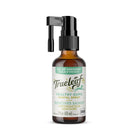 Trueleaf healthy mouth oral spray bottle (60mL) on white background
