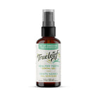 Trueleaf pet dental gel in a 60mL amber glass bottle with push dispenser top